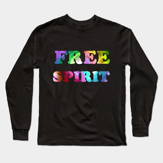 Free Spirit Long Sleeve T-Shirt by mediatrixter